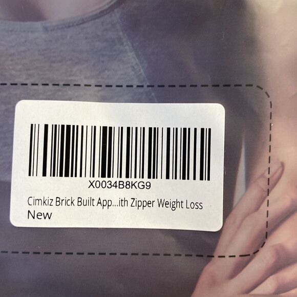 Cimkiz Mens Sauna Vest Sweat Body Shaper Slimming Waist Trainer Neoprene S NWT - Picture 6 of 7